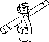 Sporlan 168150 TEV EQE Body, 3/8 ODF x 1/2 ODF 60 Tube A/C Refrigeration