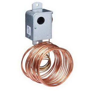 Johnson Controls A11B-1C Freeze Stat, Auto Reset Control, 35/45 F, 1/8 X 20'