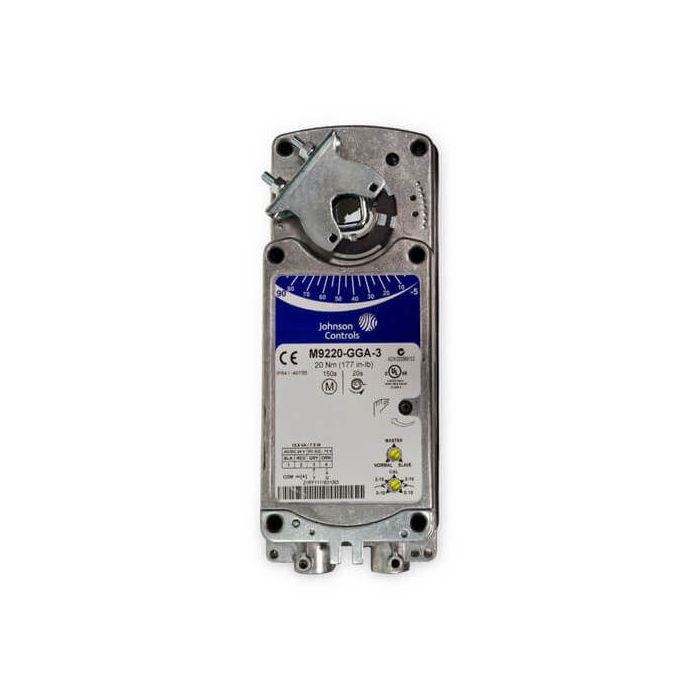 Johnson Controls M9220-GGA-3 Direct Coupled 177 lb-in Spring Return