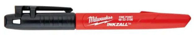 Milwaukee 48-22-3100 INKZALL Black Fine Point Marker