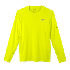 Milwaukee 415HV-L WORKSKIN Lightweight Performance Shirt - Long Sleeve - Hi Vis L