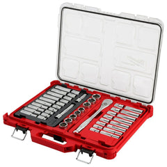 Milwaukee 48-22-9487 47PC 1/2 Drive Ratchet & Socket Set with PACKOUT Organizer