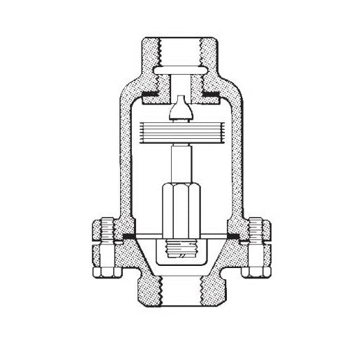 Spirax Sarco 61685 VS204 Balanced Pressure Thermostatic Air Vent