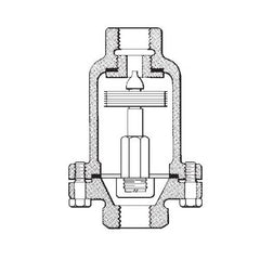 Spirax Sarco 61685 VS204 Balanced Pressure Thermostatic Air Vent