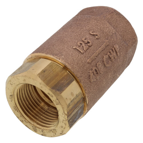 Apollo Valves 61-505-01 1 FNPT Soft Seat Bronze Spring Check Valve w/ EPDM Seat