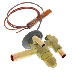 Sporlan 108619 SBFSE-A-ZP 3/8 x 1/2 ODF Thermal Expansion Valve w/ 30 Capillary (1/2 to 1 Ton)