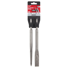 Milwaukee 48-62-6080 SDS PLUS SLEDGE Bull Point & Flat Chisel 2 Pack