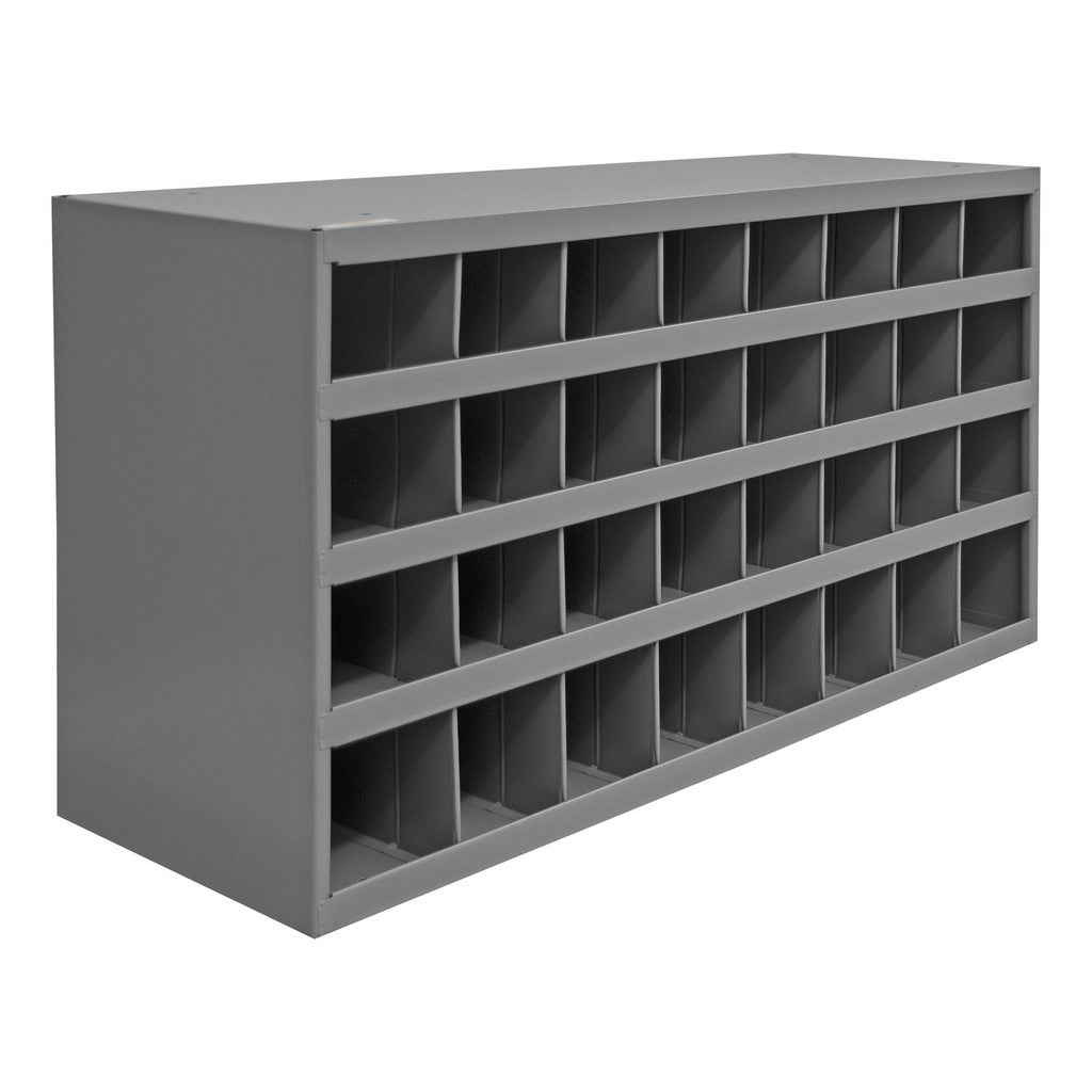 DURHAM MFG Durham 357-95-MSC 32-bin Steel Shelving Unit Gray