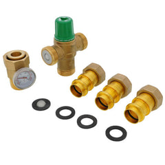 Taco 5003-H3-G 3/4 Press 5003 Mixing Valve w/ Gauge (Low Lead)