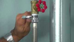 BrassCraft SWB00-24N 3/4 x 3/4 Water Heater Connector 24 L
