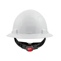 Milwaukee 48-73-1201 Full Brim Vented Hard Hat with 4-Point Ratcheting Suspension - Type 1, Class C