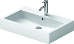 Duravit 0454700000 Vero 27-1/2 x 18-1/2 in. Rectangular Wall Mount Bathroom Sink in White