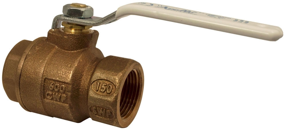 Apollo Valves 77CLF10401A 3/4 x 3/4 Ball Valve 600 PSI CWP Non-Shock