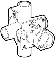 Moen 2510 Posi-Temp Pressure Balancing Valve 1/2 IPS