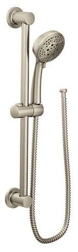 Moen 3669EPBN Hand Shower 4-Way Slide Bar Mount Brushed Nickel