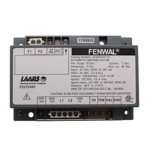 LAARS E0253400 IGNITION CONTROL BOARDS