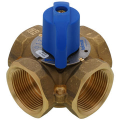 Tekmar Controls 722 1 1/4 Brass 4-Way Mixing Valve