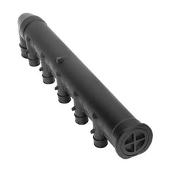 Uponor Q2101000 10-Ports Branch Elbow With Mounting Clip, 1 in, ProPEX, Polysulfone