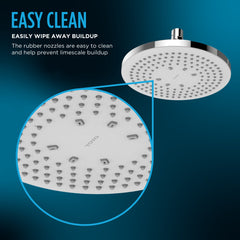 Toto TBW02003U4#CP G Series 1.75 GPM Single Spray 8.5 Inch Square Showerhead with Comfort Wave Technology