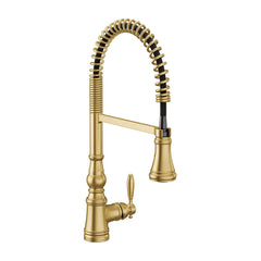 Moen S73104BG Weymouth Single Handle Pull Down Kitchen Faucet