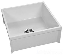 Fiat MSB2424100 Molded Stone Mop Service Basin White