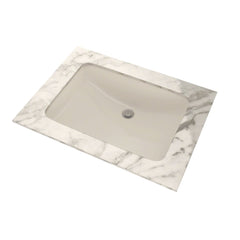 Toto LT540G#12 Large Rectangular Undermount Bathroom Sink with CEFIONTECT, Sedona Beige