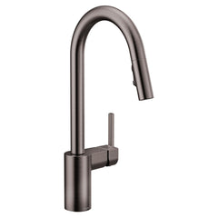 Moen 7565BLS Align Single Handle Pull Down Kitchen Faucet in Black Stainless