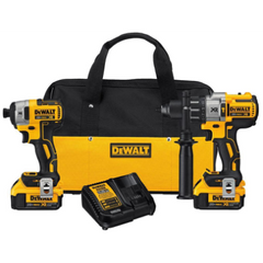 DeWalt DCK299M2 20 V MAX XR Lithium Ion Brushless Hammerdrill & Impact Driver Combo Kit