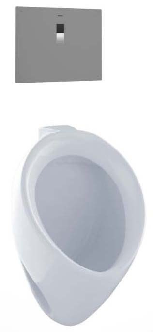 TOTO UT104EV#01 Wash Out Urinal 0.5 GPF (Cotton)