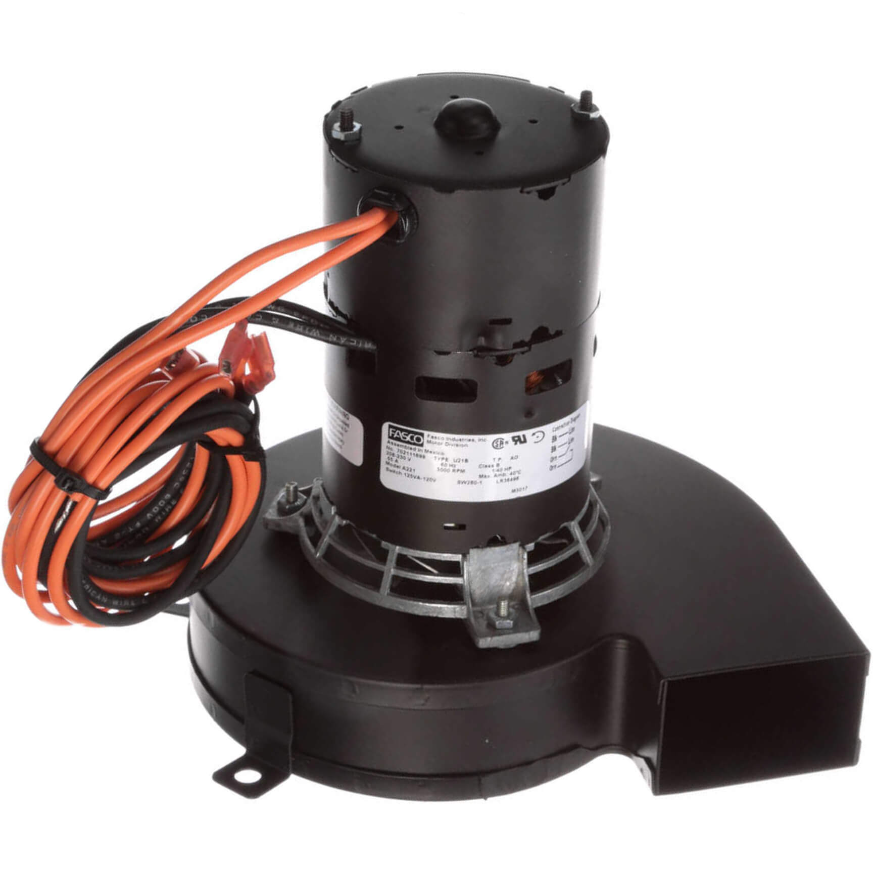 GENTEQ MOTORS A221 DRAFT INDUCER MOTORS