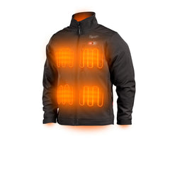 Milwaukee 204B-21M M12 Heated TOUGHSHELL Jacket Kit - Black M