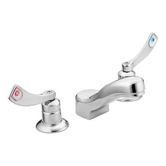 Moen 8228F12 M-DURA Two Handle Widespread Bathroom Sink Faucet in Polished Chrome