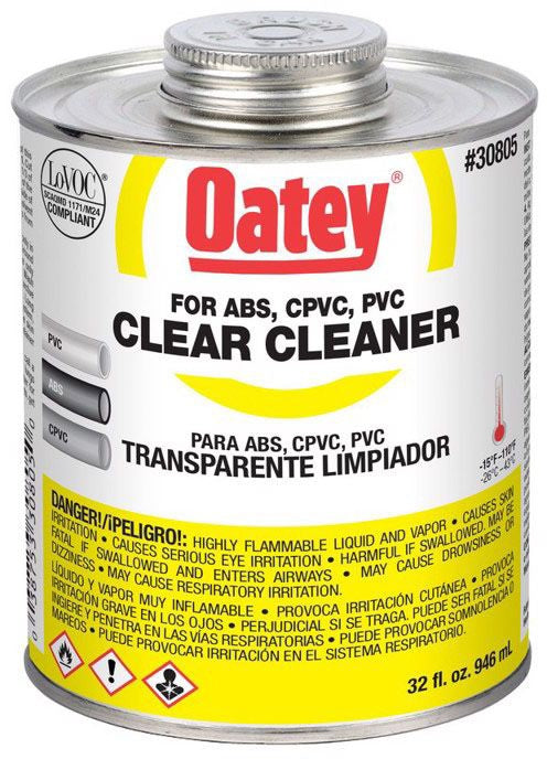 Oatey 30805 Cleaner Plastic 32 oz Container