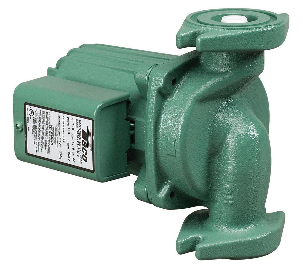 Taco 0014-F1-1IFC 1/8 HP Cast Iron Circulator Pump