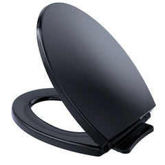 Toto SS114#51 SoftClose Non Slamming Slow Close Elongated Toilet Seat and Lid Ebony