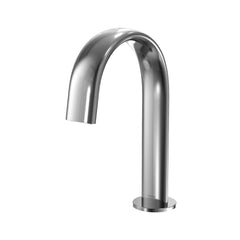 TOTO TLE24006U1#CP Gooseneck ECOPOWER or AC 0.5 GPM Touchless Bathroom Faucet Spout, 10 Second On-Demand Flow, Polished Chrome