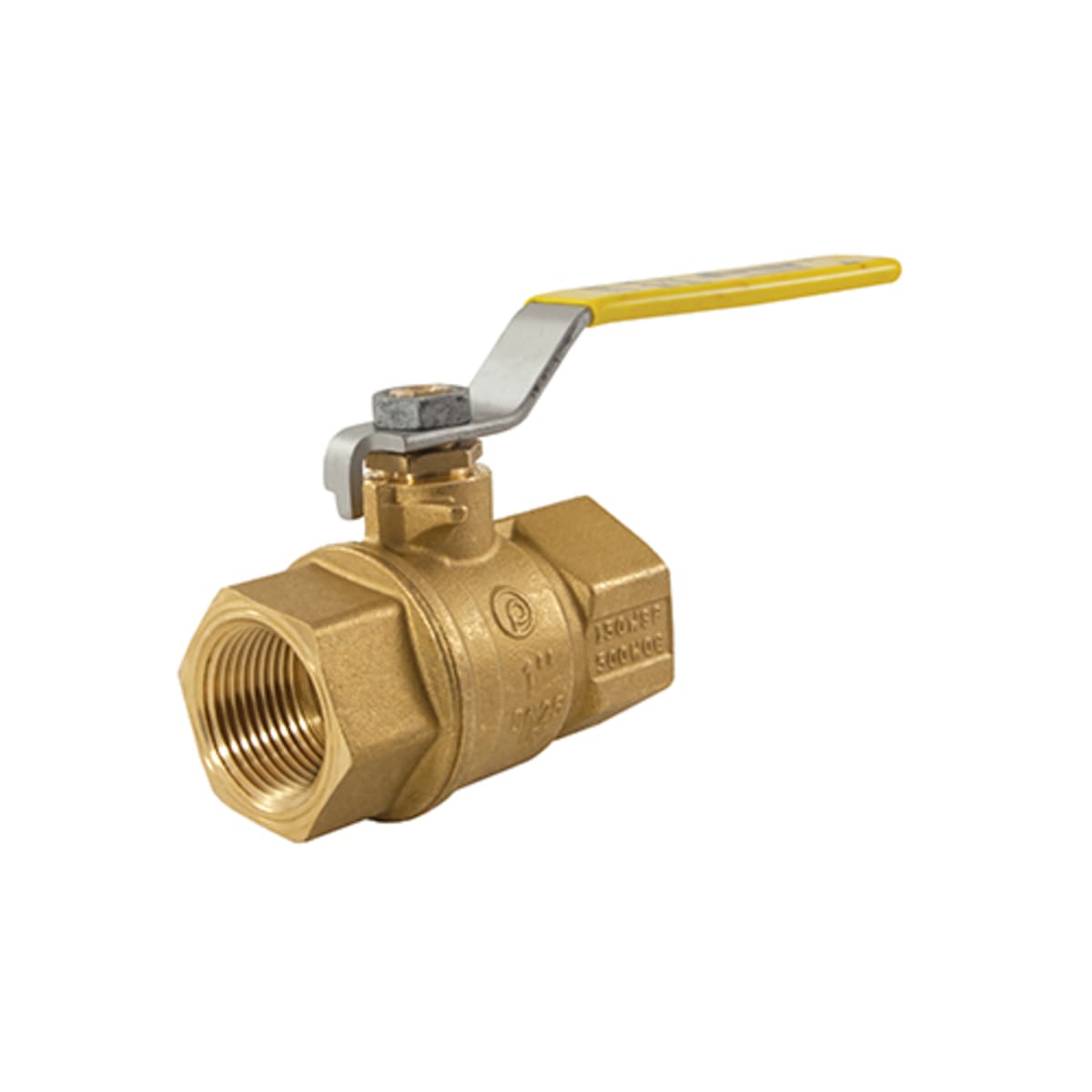 JOMAR 100-705 Full Port, 2 Piece, Threaded Connection, 600 WOG