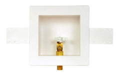 Oatey 39156 Square Ice Maker Outlet Box Without Hammer 1/4 Turn CPVC LL