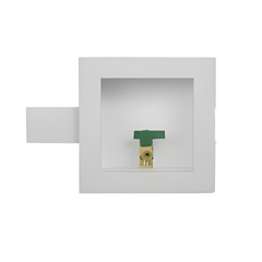 Oatey 39156 Square Ice Maker Outlet Box Without Hammer 1/4 Turn CPVC LL