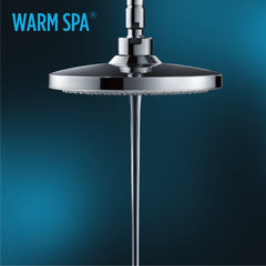 Toto TBW01004U4#CP G Series 1.75 GPM Two Spray Function 8.5 Inch Round Showerhead with Comfort Wave and Warm Spa, Polished Chrome