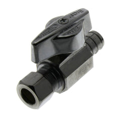 BrassCraft KTBRPX14XC KTBRPX14 Series 1/2 x 3/8 in F1807 x OD Compression Ball Handle Straight Supply Stop Valve in Chrome Plated