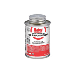 Oatey 30818 4 oz. Medium Set All Purpose Clear Pipe Cement