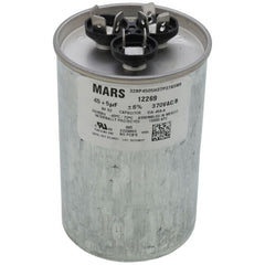 MARS 12269 Dual Section Round Motor Run Capacitor 370V 45/5 MFD