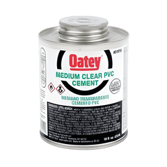 Oatey 30876 Heavy Duty Low VOC PVC Cement 16 oz