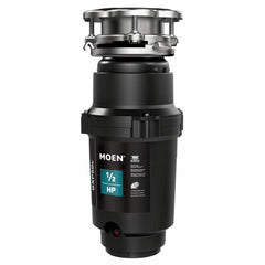 Moen GXP50C GX PRO Series 1/2 HP Continuous Feed Garbage Disposal with Pre-Installed Power Cord