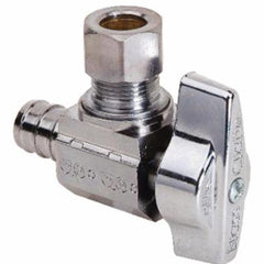 BrassCraft KTBRPX19X C KTBRPX19 Series 1/2 x 3/8 in. F1807 x OD Compression Ball Handle Angle Supply Stop Valve