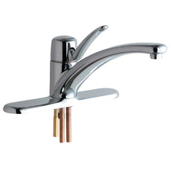 Chicago Faucets 2300-8ABCP Single Handle Kitchen Faucet in Polished Chrome