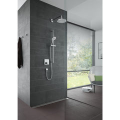 Toto TBV02406U#CP Square Thermostatic Mixing Valve with 2-Function Shower Trim Polished Chrome