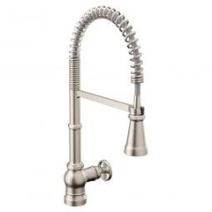 Moen S72103SRS Paterson Single Handle Pull Down Kitchen Faucet in Spot Resist Stainless