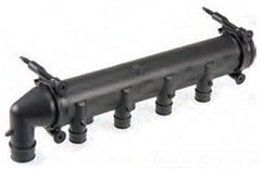 Uponor Q2087550 8-Ports Branch Elbow With Mounting Clip, 3/4 in, ProPEX, Polysulfone